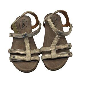 Taos Womens Wanderer Strappy Leather  Sandals Size 38